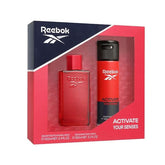 Reebok Inspire Activate Your Senses Gift Set EDT For Him